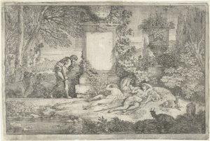 Bergères endormies - Adriaen van der Kabel