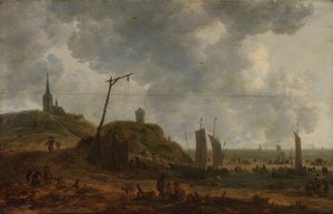 La plage de Katwijk