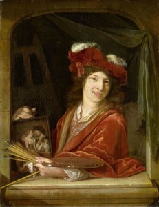 Un jeune peintre - Adriaen van der Werff