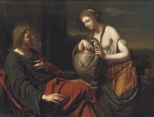 Le Christ et la femme de Samarie au puits - Adriaen van der Werff