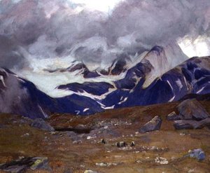 Où Chavez a volé, le col du Simplon - Adrian Scott Stokes