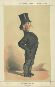 Mr John Francis Maguire (colour litho) - Adriano Cecioni