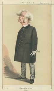 M. Samuel Morley (lithographie couleur) - Adriano Cecioni