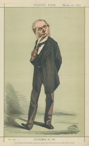 Sir Roundell Palmer (lithographie couleur) - Adriano Cecioni