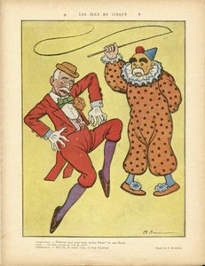 Illustration de A Barrere dans Le Rire, 22/02/13 - Jeux du cirque - Clemenceau George, Pams Jules, Cirque, Carnaval/Jeu/Cirque - Adrien Barrere