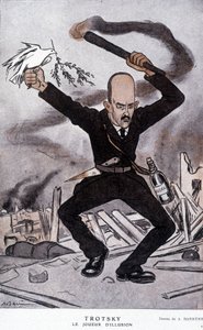 Léon Trotsky (Trotski) (1879-1940), le joueur d