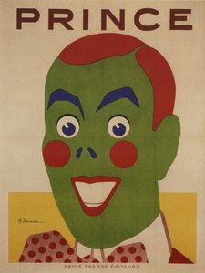 Prince, affiche pour Pathé Cinéma (1912-1913) - Adrien Barrere