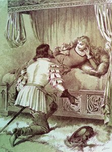 La Belle au Bois Dormant - dans « Les Contes de Fées » par Charles Perrault, illustrations par Adrien Marie - Adrien Emmanuel Marie