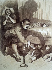 Le Petit Poucet - dans « Les contes de fées » de Charles Perrault, illustrations par Adrien Marie - Adrien Emmanuel Marie