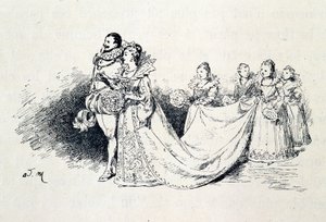 Riquet à la Houppe - dans « Les contes de fées » par Charles Perrault, illustrations par Adrien Marie - Adrien Emmanuel Marie