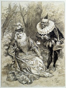 Riquet à la Houppe - dans « Les contes de fées » par Charles Perrault, illustrations par Adrien Marie