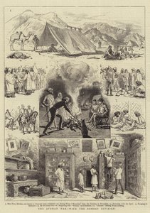 La guerre afghane, avec la division de Bombay - Adrien Emmanuel Marie