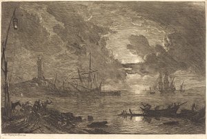 Port au clair de lune
