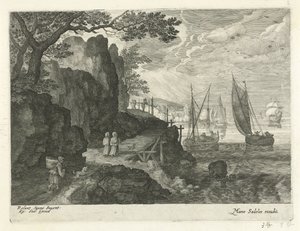 Vue sur un port