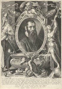 Portrait de Pieter Brueghel le Jeune - Egidius  Sadeler (II)