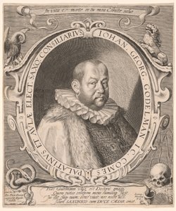 Johann Georg von Gödelmann, professeur de droit, diplomate - Aegidius Sadeler II