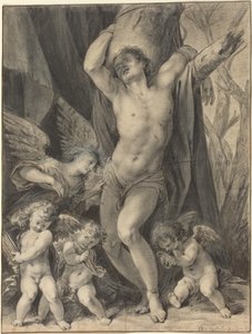 Le Martyre de Saint Sébastien - Aegidius Sadeler II