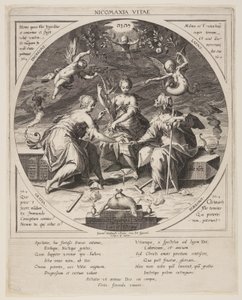 Les trois destins - Aegidius Sadeler II