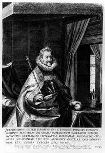Portrait de Matthias (1557-1619), Saint Empereur romain, 1616