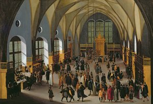 La Bourse de Prague - Aegidius Sadeler or Saedeler