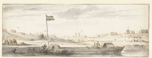Creusement du Mallegat près de Dordrecht, 1648 - Aelbert Cuyp (attributed to)