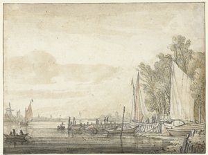 Bateaux près d