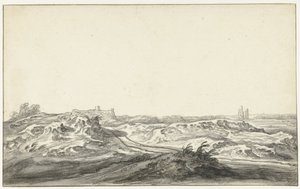 Vue des dunes sur la Maison de Kleef près de Haarlem - Aelbert Cuyp
