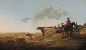 Paysage avec Bergers