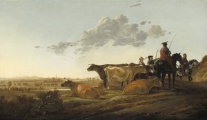 Paysage avec Bergers, c.1650-52