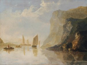 Paysage fluvial avec bateaux - Aelbert Cuyp