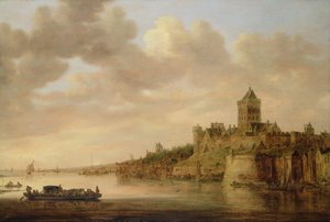 Le Valkhof à Nimègue, 1650
