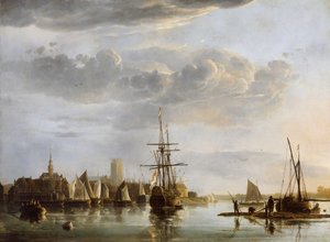 Vue de Dordrecht, vers 1652-53