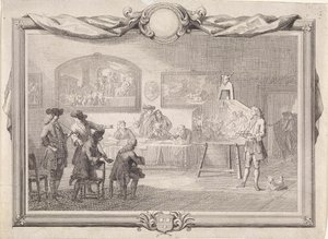 Guilde de Saint-Luc à Dordrecht, 1736