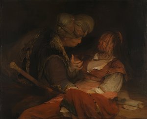 Juda et Tamar. Vers 1681 - Aernt de Gelder