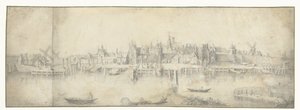 Vue de Gouda - Aert van Waes
