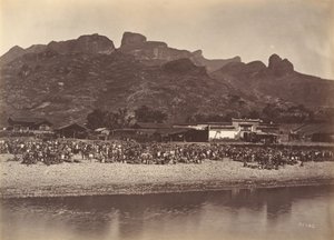 Marché aux canards, vers 1869