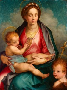 Madone et enfant avec Saint Jean - Andrea del (after) Sarto
