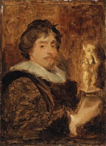 Portrait de Frans Duquesnoy - after Anthony van Dyck