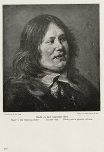 Esquisse du buste de Stephanus Gerardts
