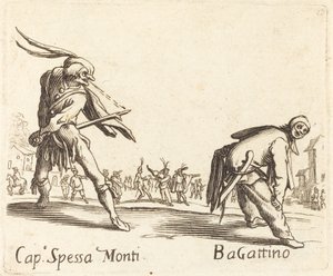 Cap. Spessa Monti et Bagattino - After Jacques Callot