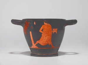 Skyphos à figures rouges attiques, c. milieu du 5ème siècle avant J.-C.