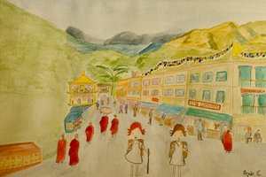Le Voyage, Dharamsala - Agnes Girardon