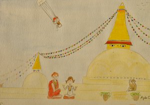 Le Voyage, Katmandou - Agnes Girardon