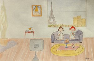 Le Voyage, salon, 2015 - Agnes Girardon