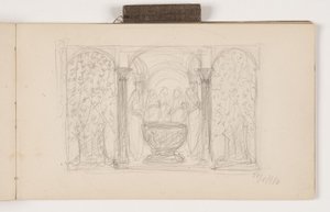 Esquisse pour "Le Printemps de la Patrie" - Agnes Slott Møller