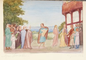 Esquisse pour une composition de figures
