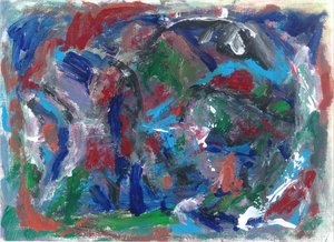 Mouvement abstrait dynamique