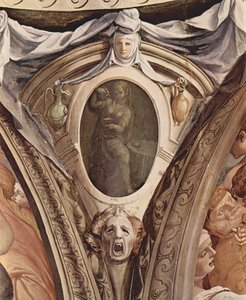 Allégories des vertus cardinales. Fresques dans la chapelle d