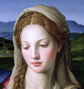 Sainte Famille avec Sainte Anne et le jeune Saint Jean-Baptiste, c.1550 (détail)