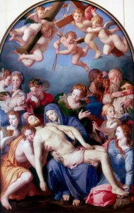 La Déposition de Croix, 1443-1445 - Agnolo Bronzino